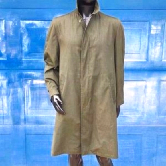 LONDON FOG Iconic Calibre Cloth by Reeves Vintage Main-Coats Rain Coat (1950's) - Picture 17 of 17